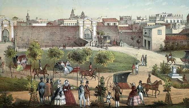 La Habana hacia 1850, por Federico Mialhe.