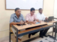 Panel de «En Diálogo». De izquierda a derecha, Geam Carlo Rosillo Domínguez, Nelson O. Crespo Roque (moderador) y Carlos Alberto Fernández Borges.