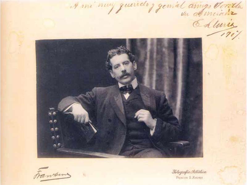 Enrique Lluria Despau, 1907.